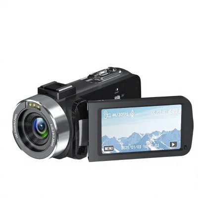 Cross-border Digital Camera Handheld DV Outdoor Travel Rotating HD Screen Digital Camera Professional Photography