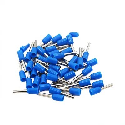 Insulated Ferrule Terminal E Series Copper Tube Wire End Ferrules PA Insulation Cable Boot Tin Plated Brass Crimping Connector