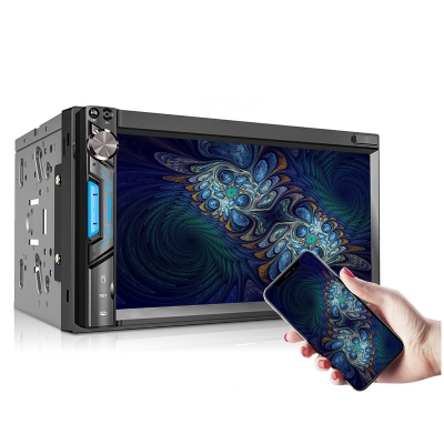 Universal MP5 2Din 7Inch Ips Touch Screen Gps FM Wifi Rear Camera Carplay Android Car Dvd Player Car Radio Mp5 Player Audio
