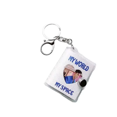 Wholesale Supply Small Card Storage Photo Album Book for Polaroid 2-Inch Photo Inserts PVC Movie Ticket Collection Heart