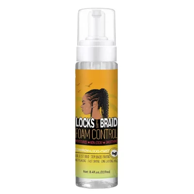 Private Label Hold High Shine Lightweight Styles Mousse Moisturizes Curls Hair Styling Foam