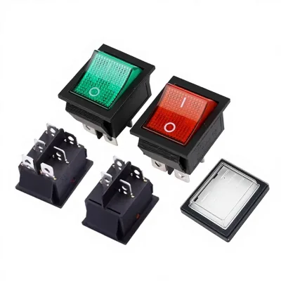 Yuqiao Steam Garment Steamer Accessories Switch Red Green Six-Four Pin Iron 250V 31x25mm 1kg