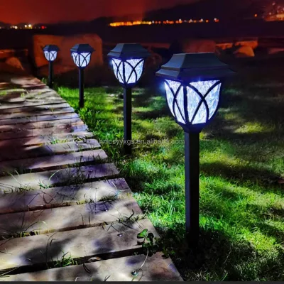 New Solar Powered Outdoor Garden Lights for Courtyard Villa Room DC Power Supply Road Application Warm White for Lawn Decoration