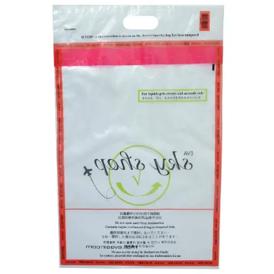 China Manufacturer Airport Duty Free Security  Tamper Evident Bag SEALQUEEN