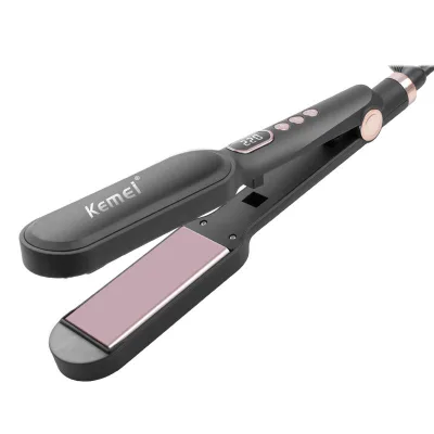 Kemei Km-2239 Professional High Quality Rapid Heating Hair Straightener Temperature Adjustment Ceramic Hair Straightener