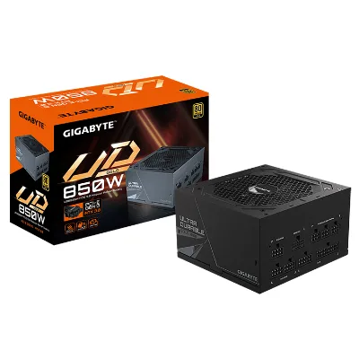 GIGABYTE GP-UD850GM PG5 Rev2.0 850W Fully Modular Power Supply with PCIe 5.0 Ready 80 Plus Gold Certified Support RTX 4080 4070
