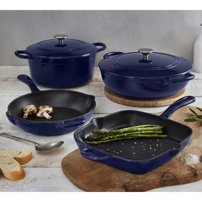 Multi-Function Enameled Cast Iron Casserole Cast Iron Pot with Lid