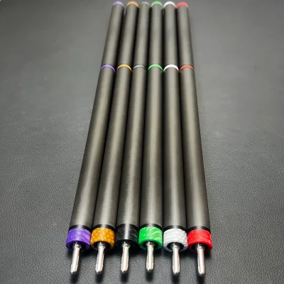HHB New Design Carbon Fiber Naked Style Biiliard Jump Cue Stick 13.9
