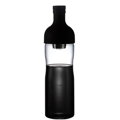 Airtight Cold Brew Iced Coffee Maker Pitcher Travel Tumbler Coffee Mug with Lid Brewing Carafe with Removable Steel Filter
