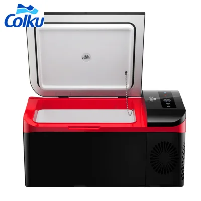 DC 12 Volt LED Touch Control Panel Mobile Home Fridge Freezer Cooling Heating Dual Temperature Compressor for Camping Car