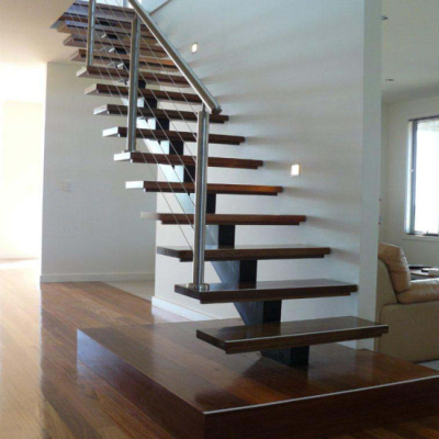 Modern Stairs with Rails Stairs Mono Beam Staircase
