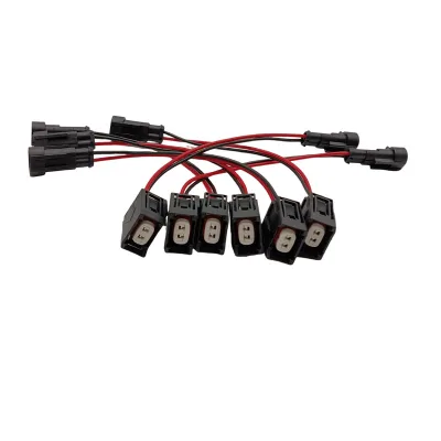 2Pin Intelligent Smart Injector Plug Cable Adapter for Denso HP5 HP6 Common Rail Injector Connect Cable Wire Adapter