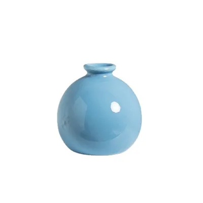 Ceramic Small Vase Ins Style Simple Modern High-grade Dry Flower Arrangement Living Room Decoration