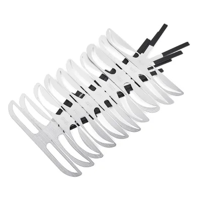 Microblading Eyebrow Balance Ruler Plastic Tattoo Shaping Caliper for Permanent Makeup Eyebrow ShapingStencil