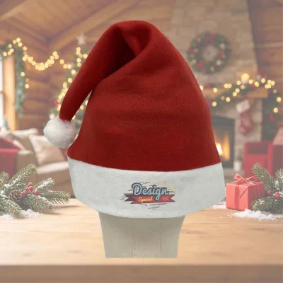 Personalized Santa Claus Hat Mini Santa Hat Christmas Santa Hat Cup