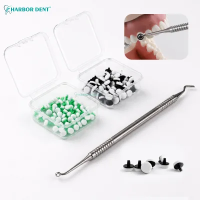 Dental Resin Filling Molding Tool Kit Light Cure Composite Sculpt Instrument Non-stick Teeth Whitening Restoration Harbor Dent