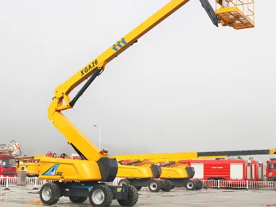 High Efficiency Portable 26M Hydraulic Aerial Lift Platform XGA26 Articulating Boom Lift