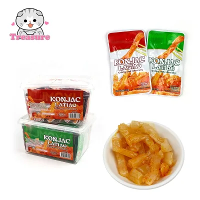 Spicy food snacks crispy and refreshing food