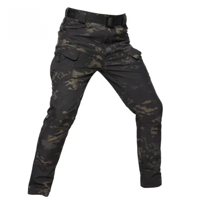 Tactical Cargo Pants Polyester Hiking Pants Winter Windproof Baggy Sweatpants Wear-resistant Outdoor Workers High Quality All