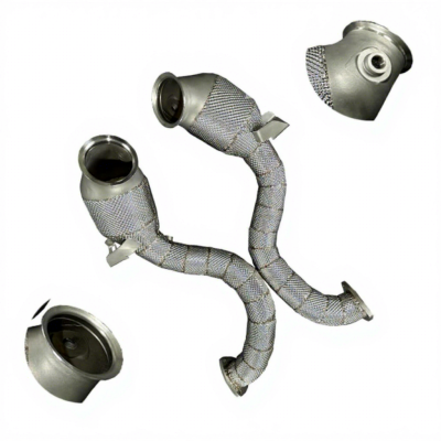 High Quality Racing Exhaust Downpipe for Aston Martin Vantage Coupe 4.0T V8 2019-2022 Head Section Exhaust Pipe Modification