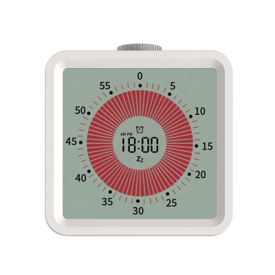 New Alarm Clock Study Timer for Kids Colorful Screen Countdown Kitchen Cooking Timer LED Visual Timer