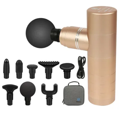 Manufacturer High end metal body mini massage gun percussion muscle handheld massager portable pocket size