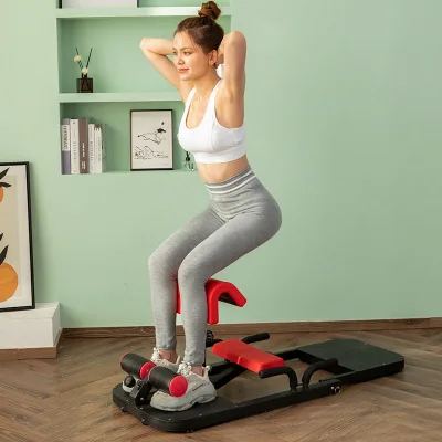 Multi-Function Station for Strength Training Household Fitness Equipment Used to Exercise Legs Squatting Equipment