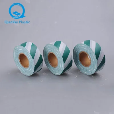 Factory Professional High Quality PVC Tape Custom Color Tape Printed Flagging Tape with Stripped and Dotted