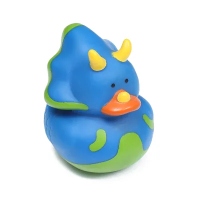 Hot Sale Cute Cartoon Rubber Floating Dinosaur Bath Toys