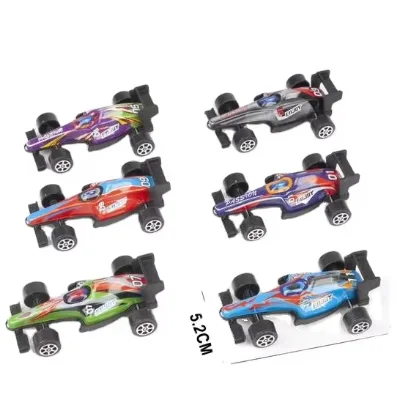 9CM Tin F1 Car Toy Vehicle Unisex Kids ABS & Plastic Friction Toy Metal & Plastic Material