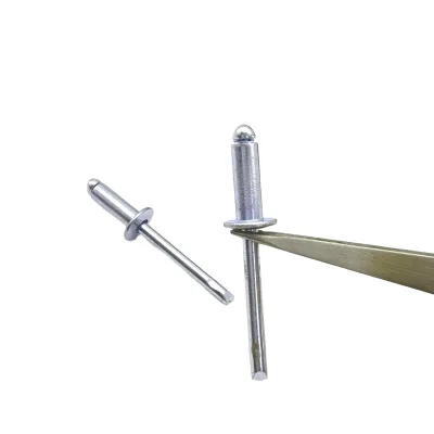 Hot Sale Professional Grade Rust Corrosion Resistant Rivets Aluminum Open End Flat Head Galvanized Rivet