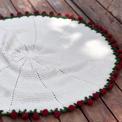 Multicolored Rose Bouquet Throw Blanket, Nap Blanket, Valentine's Day Gift for Girlfriend, Ready-to-Use Bouquet Cover Blanket