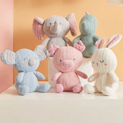 Wholesale Elephant Plush Toy PP Cotton Mesh Customizable ODM Embroidered Gift Stress Relief