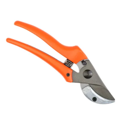 EXPLOIT Orange Rubber Foldable Pruning Shears Floral Scissors for Fresh Flower Cutting DIY Fruit Tree Pruning-Strong