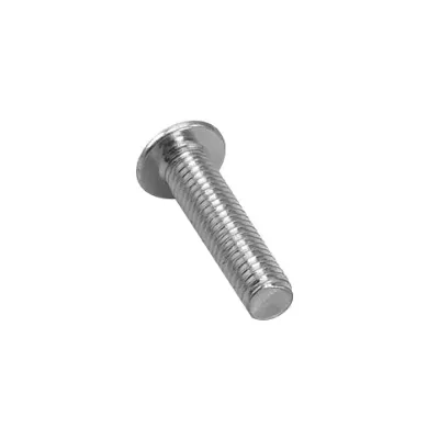 16mm Carbon Steel Hinge Galvanized Slotted Round Head Bolt Aluminum Profile Screw