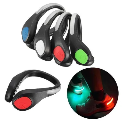 Promotion Gift Outdoor Sports Waterproof Novelty RGB LED Runner Shoes Safety Warning Light for Running Cycling Walking