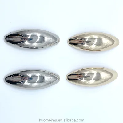 European American Trend Three-Dimensional Curved Shoe Decoration Metal Buckle Shoe Hook Sandals Slippers Wholesale Accessory