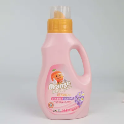 Wholesale Customized 1L High Quality Liquid Fabric Softener Removes Stains and Leaf Spices Disposable Function