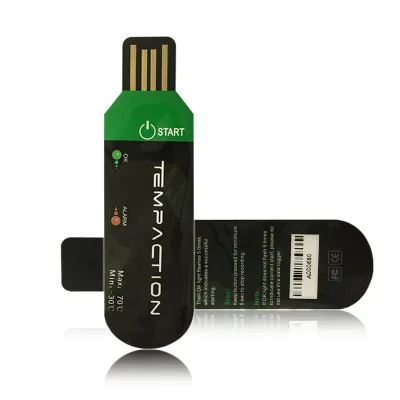 TempAction USB Temperature Data Logger for Vaccine Medicine Pharmaceutical Cold Chain Transportation Monitoring