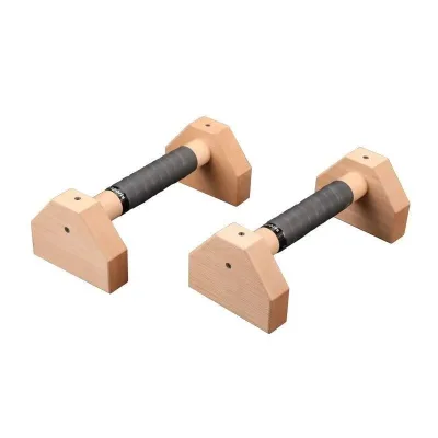 Wooden Push - up Stands Directly Supplied From the Source, Fitness Auxiliary Equipment, Sturdy and Durable