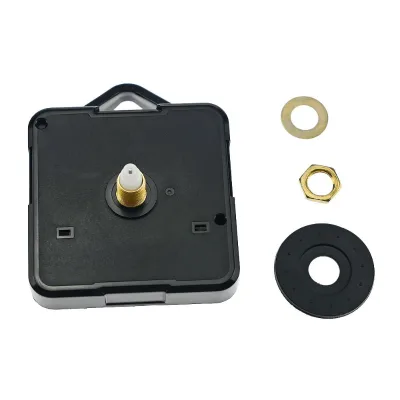 Sangtai 6168S Art Deco Silent Sweep Clock Movement CE ROHS Battery Operated Plastic ABS Wall Clock with Hanger