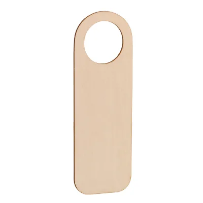 Cheap Wood Office Room Door Sign Blank Wooden Door Signs for Hotel