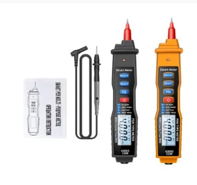 A3003 Digital Multimeter Pen Type Meter 4000 Counts with Non Contact AC/DC Voltage Resistance Capacitance Hz Tester Tool Brand-new