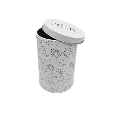 Custom Printing Metal Round Tinplate Cosmetic Perfume Skincare Packaging Tin
