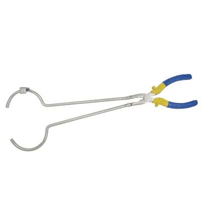 Industrial Grade Stainless Steel Crucible Tongs DIY Plastic Plier Clamp Ceramic Melting Crucible Directly Supplied Manufacturer
