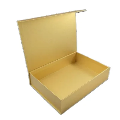 Luxury Golden Wig Packaging Box, Custom Wig Boxes with logo Packaging