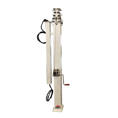 Manual Telescopic Mast 8M Manual Mast Portable Extendable Mast for CCTV Tower