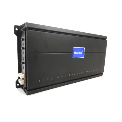 New 4-Channel Car Amplifier Stable Power MOSPET Truck Car Amp with Car Sound Subwoofer 4 Channel AB for Volkswagen