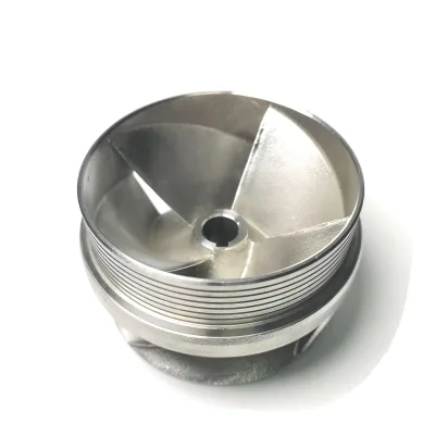 Supply Stainless Steel Centrifugal Pump Impeller Enclosed Pump Impeller Precision Investment Cast Pump Impeller Mechanical Parts