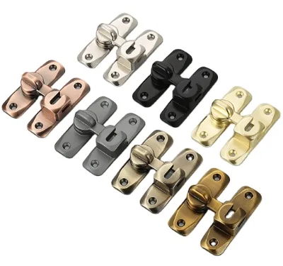 90 Degree Safety Door Gate Bolt Latch Heavy Duty Barn Door Lock Flip Latch for Sliding